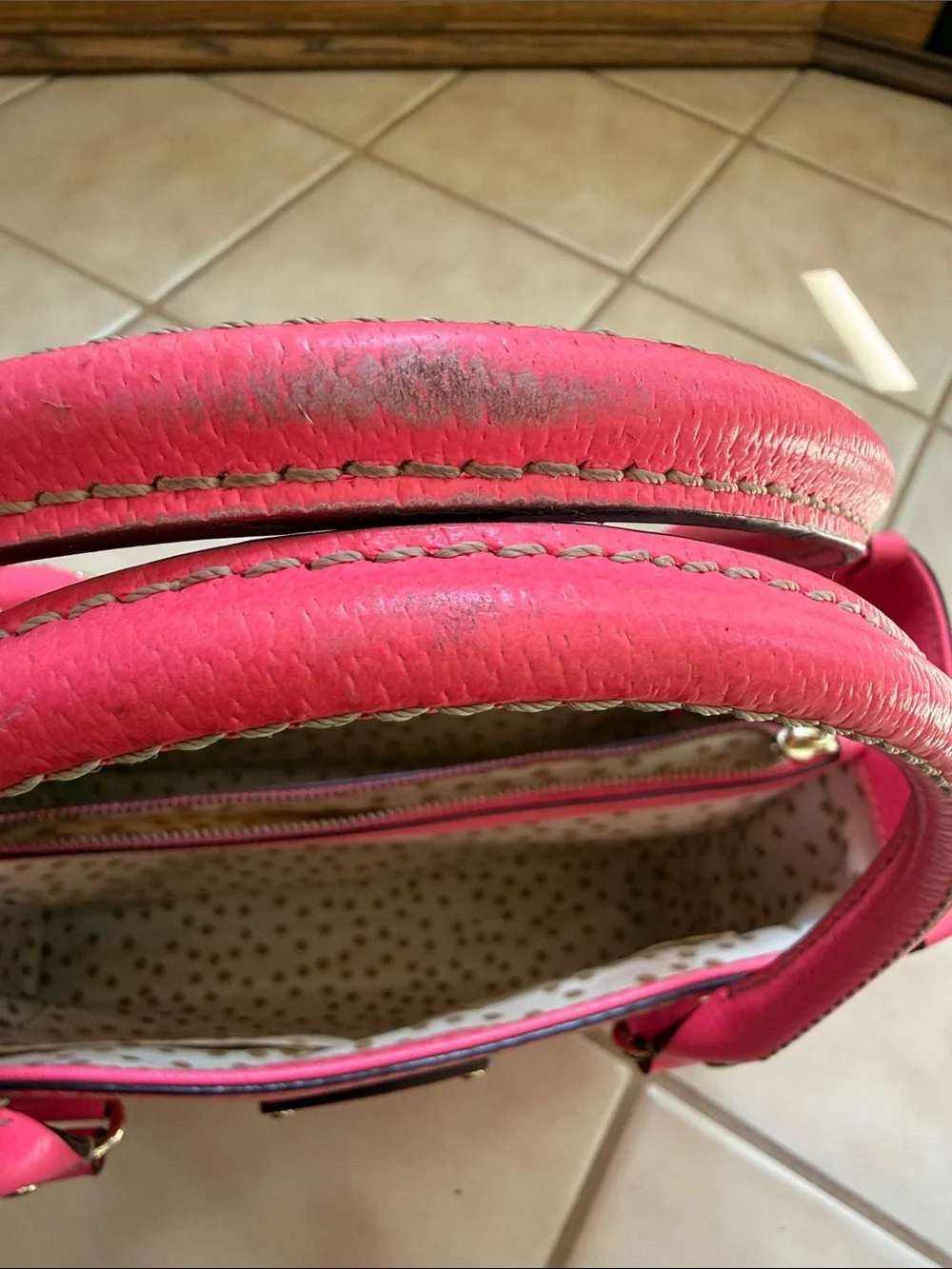 kate spade structured satchel